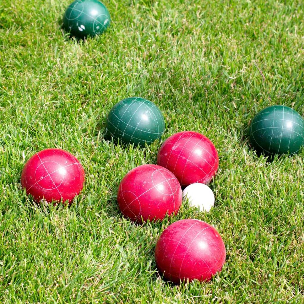 bocce balls